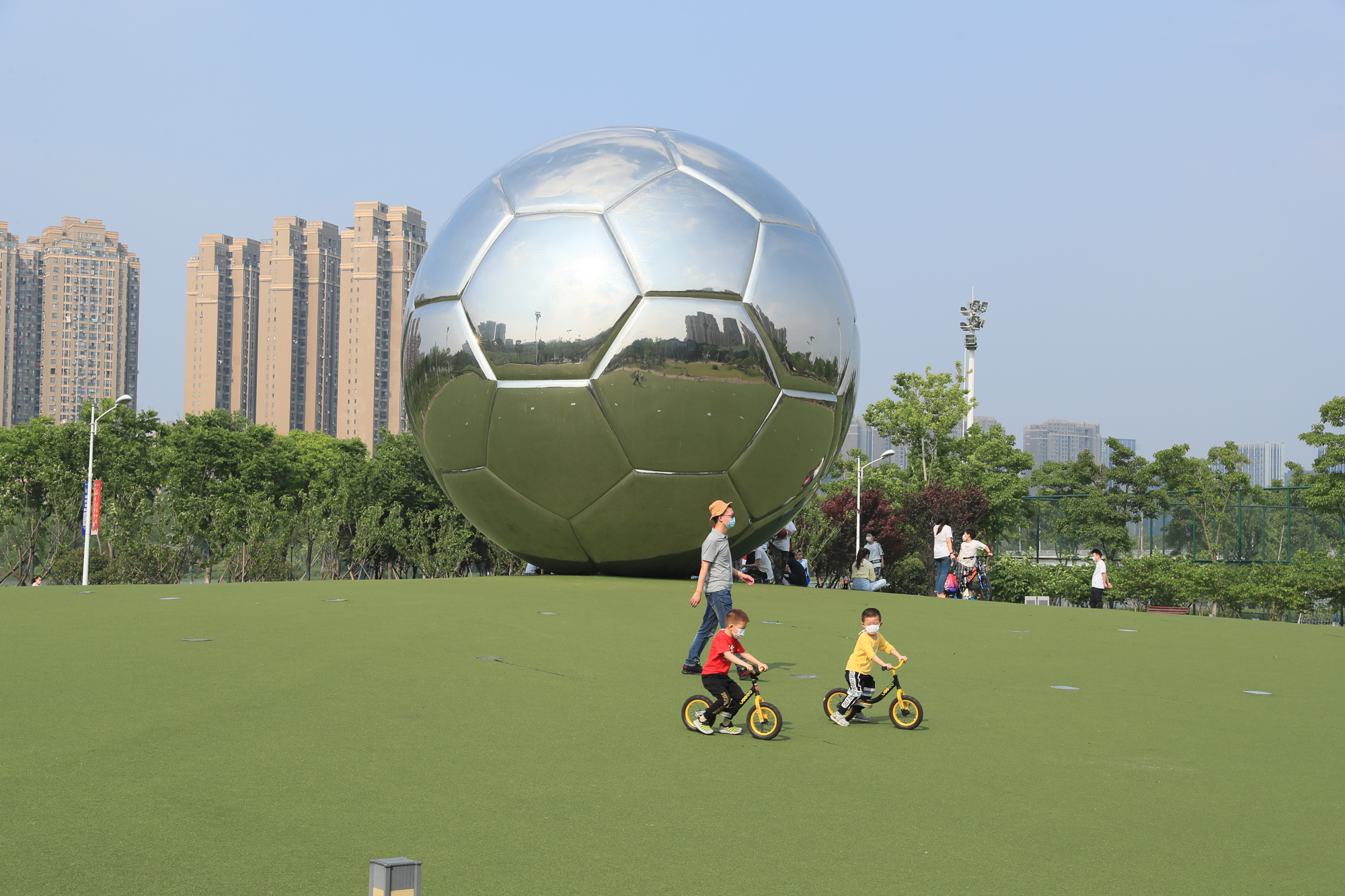 重啟運動模式，足球公園今日恢復對外開放！(圖1)